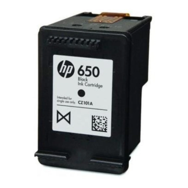 HP 650 Black Original Ink Advantage Cartridge - Image 3