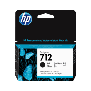 HP 712 38-ml Black DesignJet Ink Cartridge