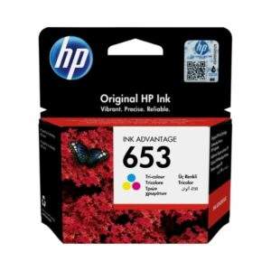 HP 653 Tri-color Original Ink Advantage Cartridge