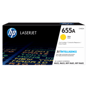 HP 655A Yellow Original LaserJet Toner Cartridge