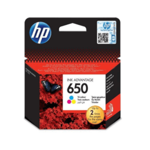 HP 650 Tri-color Original Ink Advantage Cartridge