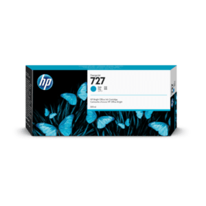 HP 727 300-ml Cyan DesignJet Ink Cartridge