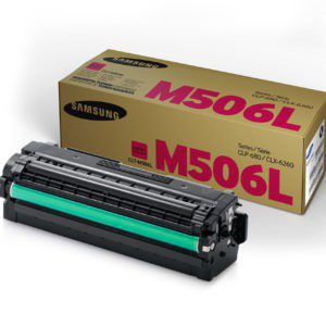 Samsung CLT-M506L High Yield Magenta Toner Cartridge