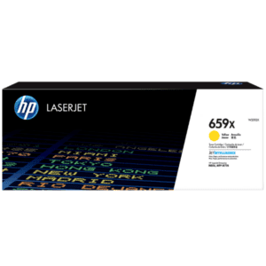 HP 659X High Yield Yellow Original LaserJet Toner Cartridge