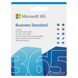 Microsoft 365 Business Standard (Medialess 1 Yr Subscription)