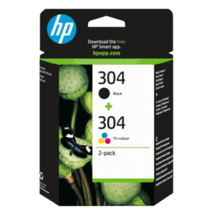 HP 304 2-pack Black/Tri-color Original Ink Cartridges