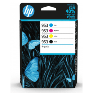 HP 953 4-pack Black/Cyan/Magenta/Yellow Original Ink Cartridges