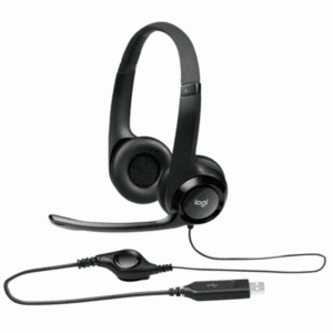 Logitech H390 USB Headset with Noise-Cancelling Mic