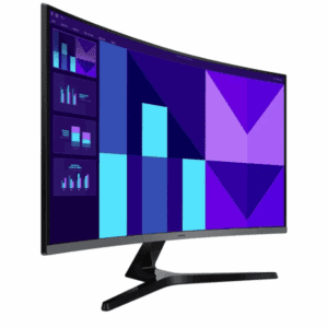 Samsung Essential S3 32" FHD Curved LED Monitor – 1920x1080, 100Hz, 4ms