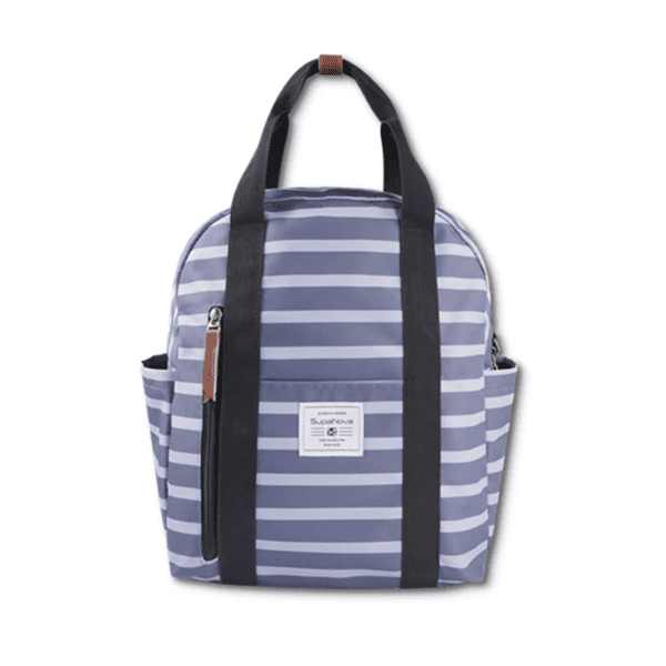SupaNova Gisele Winter Notebook Backpack Grey - Image 2