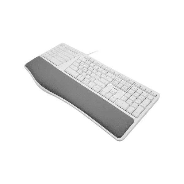 Macally - Ergonomic Wired USB-A keyboard with Palm Rest - Image 5