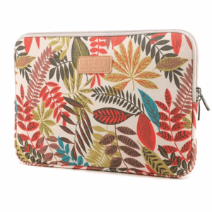 Tuff-Luv Beige Sleeve – 14" Slim Fit Canvas Case with Plush Interior,