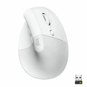 Logitech Lift Vertical Ergonomic Mouse Off-White