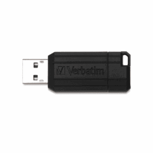 Verbatim PinStripe 8GB USB Flash Drive Black