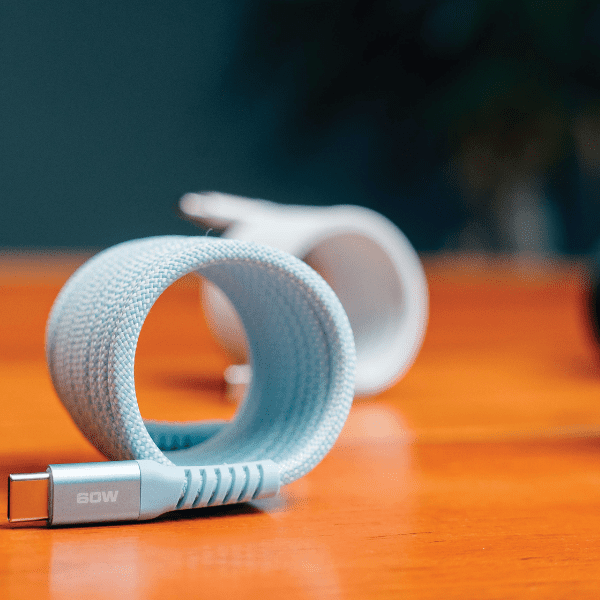 Verbatim Sync & Charge 100W Magnetic Cable - Blue - Image 3