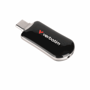 Verbatim 256GB Plectra USB-C Flash Drive – Black