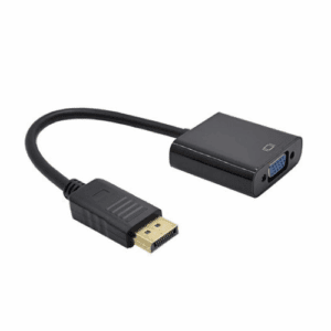 Tuff-Luv Display Port to VGA Adapter Cable (Black)