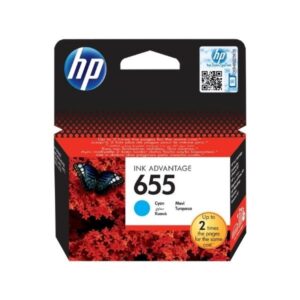HP 655 Cyan Original Ink Advantage Cartridge