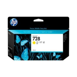 HP 728 130-ml Yellow DesignJet Ink Cartridge