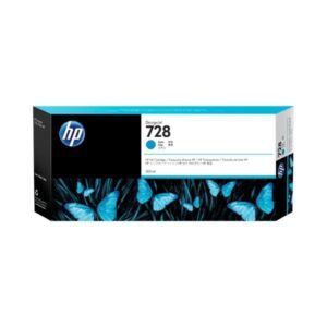 HP 728 300-ml Cyan DesignJet Ink Cartridge