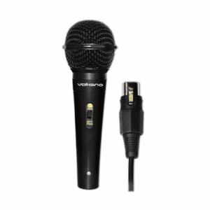 Volkano Vocal ABS Wired Microphone (Black)