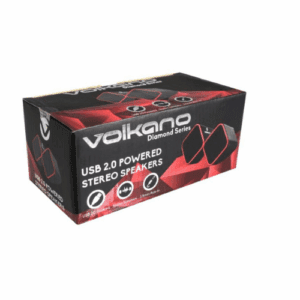 Volkano Diamond Series USB Speaker (Red)