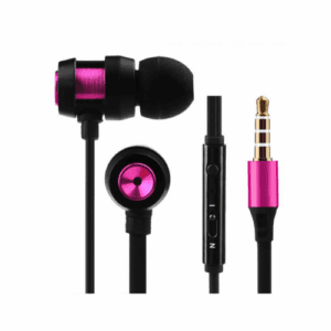 Volkano Alloy Metal Earphones (Purple)