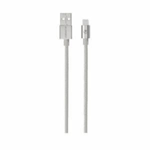 Volkano Strike Series MFI Lightning Charge/Data Cable (Silver)