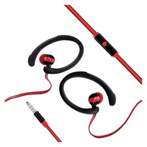 Volkano Sports Earphones (Black/Red)