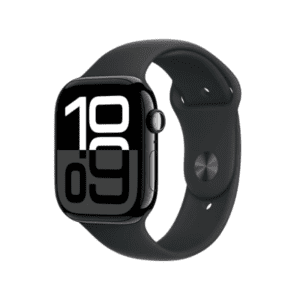 Apple Watch Series 11 GPS + Cellular 42mm Space Grey Aluminium Case with Black Sport Band - S/M