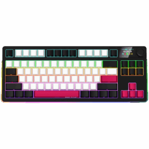Lorgar KBP70TKLW Keyboard Black/Red