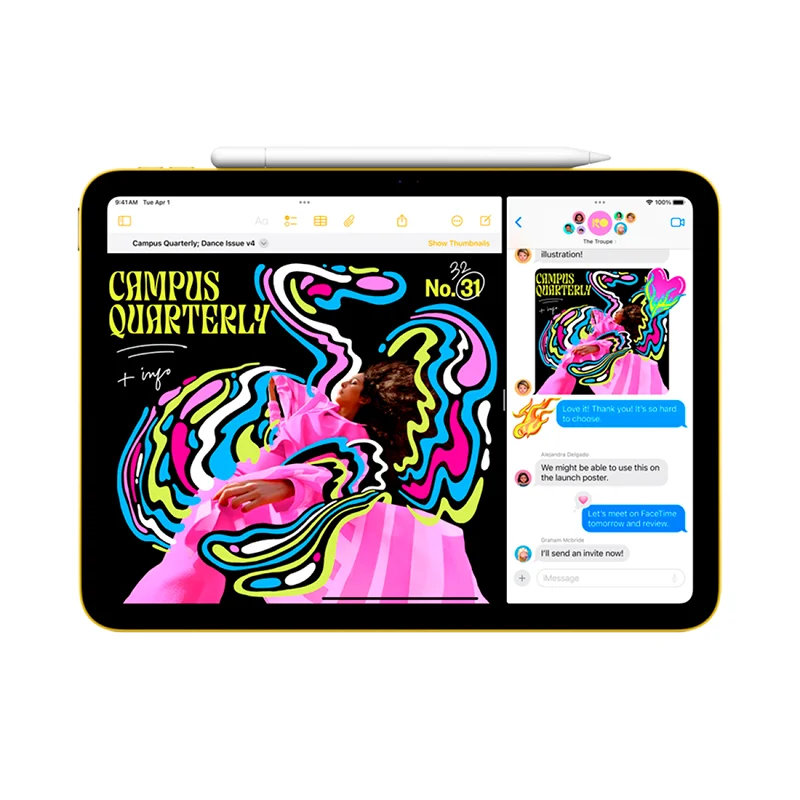 Apple 11-inch iPad Wi-Fi + Cellular 128GB - Blue - Image 4