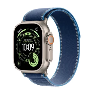 Apple Apple Watch Ultra 3 GPS + Cellular 49mm Natural Titanium Case with Blue/Bright Blue Trail Loop