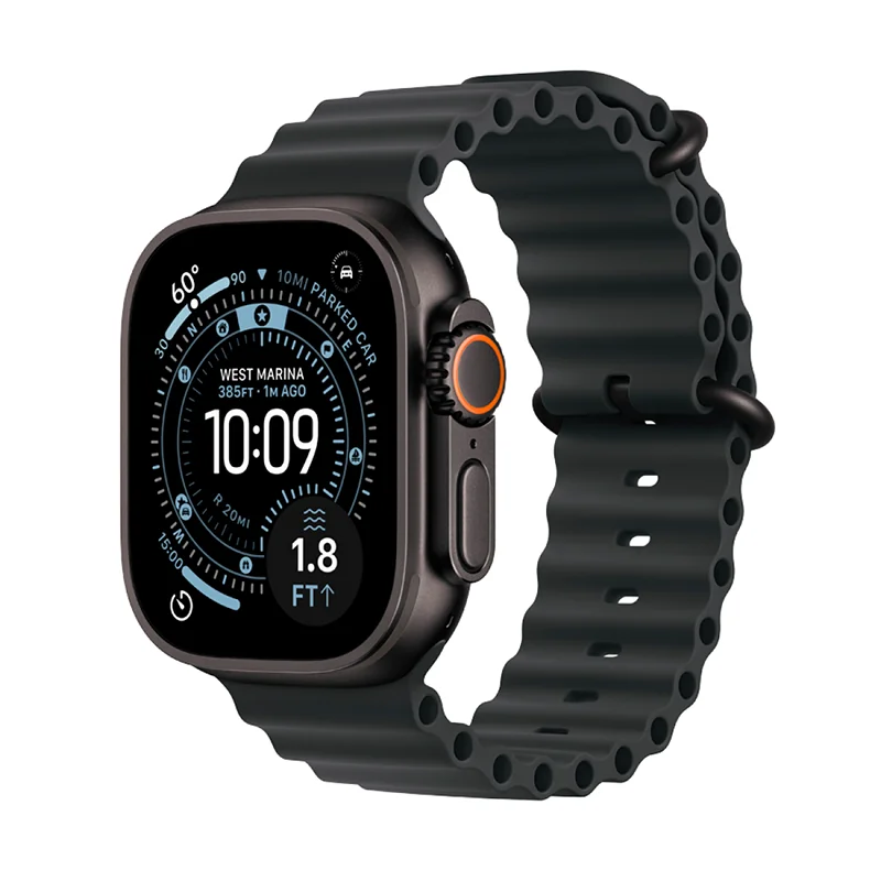 Apple Apple Watch Ultra 3 GPS + Cellular 49mm Black Titanium Case with Black Ocean Band