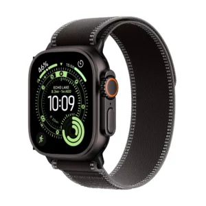 Apple Apple Watch Ultra 3 GPS + Cellular 49mm Black Titanium Case with Black/Charcoal Trail Loop