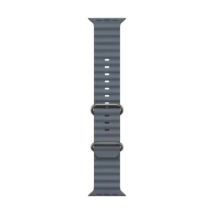 Apple 49mm Anchor Blue Ocean Band - Natural Titanium Finish
