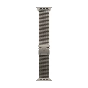 Apple 49mm Natural Titanium Milanese Loop - Medium