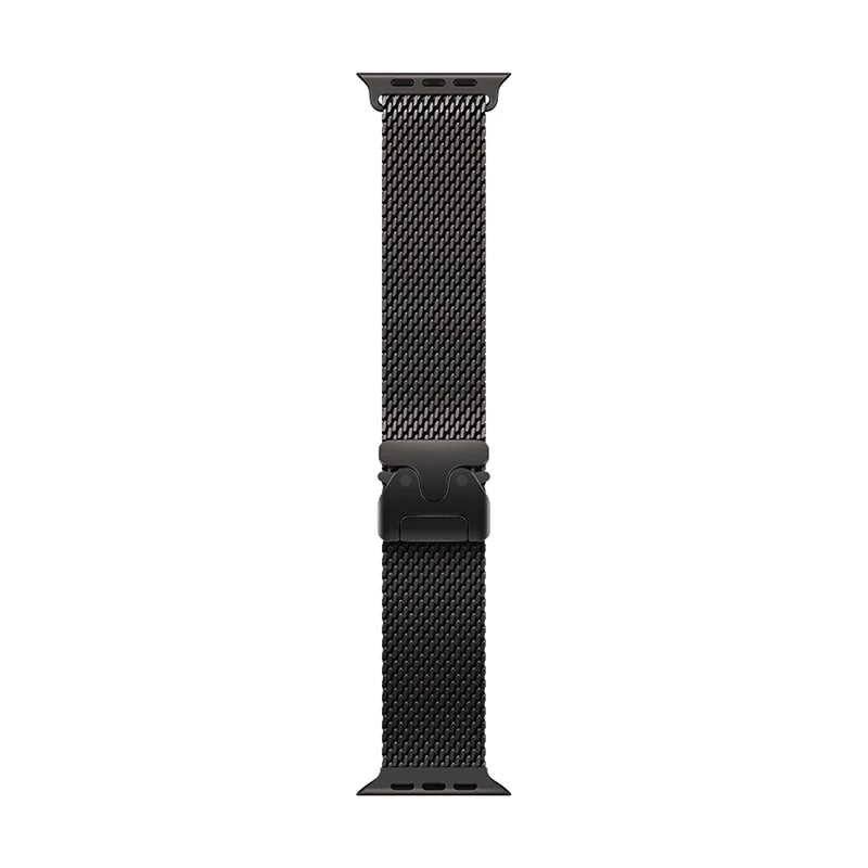 Apple 49mm Black Titanium Milanese Loop - Large