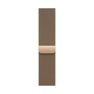 Apple 46mm Gold Milanese Loop - S/M