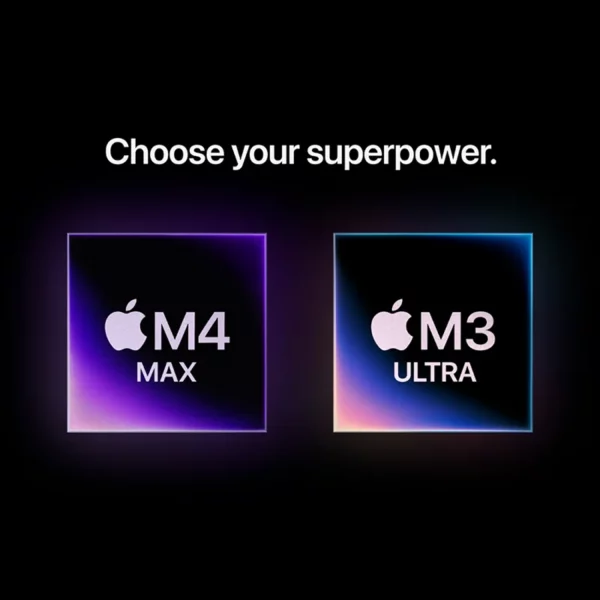 Apple Mac Studio: Apple M3 Ultra chip with 28‑core CPU, 60‑core GPU ...