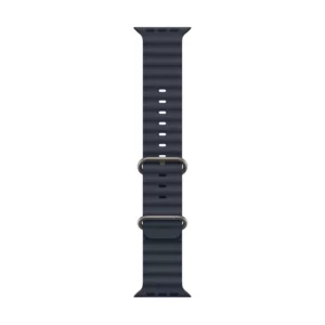 Apple 49mm Navy Ocean Band - Natural Titanium Finish