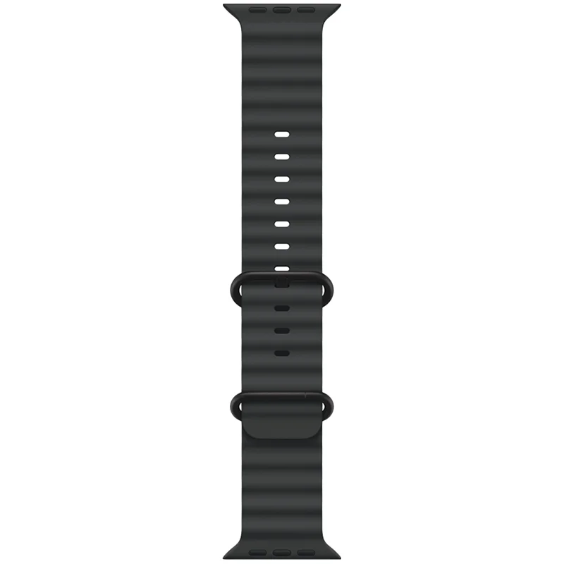 Apple 49mm Black Ocean Band - Black Titanium Finish