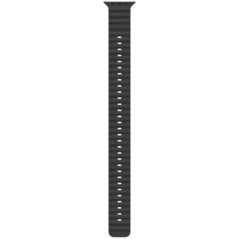 Apple 49mm Black Ocean Band Extension - Black Titanium Finish