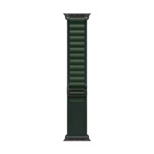 Apple 49mm Dark Green Alpine Loop - Large - Black Titanium Finish