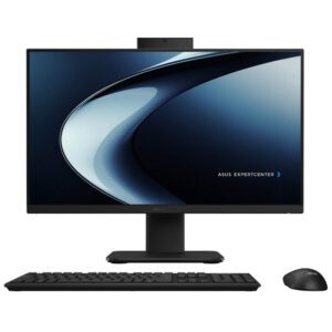 ASUS ExpertCenter P400 23.8-inch All-in-One PC Intel Core i5-13420H, 8GB RAM, 512GB SSD, Windows 11 Pro, Black