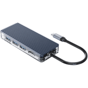 ORICO DOCK TYPEC 6 PORT MULTI FUCT GY 3 x USB3.0|1