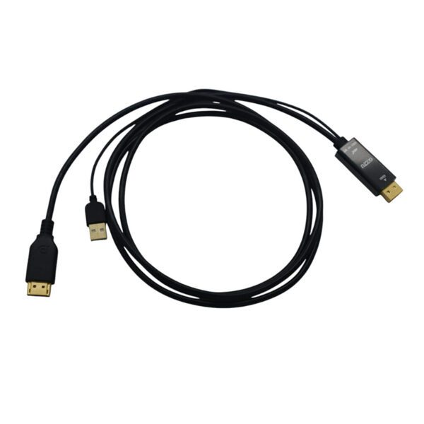 Gizzu 4K HDMI to DP Cable (1.8m) - Black - Image 3