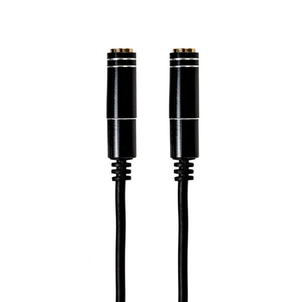 Gizzu 3-Pole Audio Splitter Cable - Black - Image 3