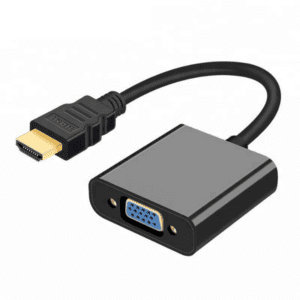 LinkQnet HDMI Male to VGA Female with Audio Adapter