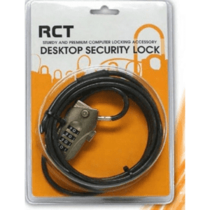 RCT Keyed 3-in-1 Notebook Security Lock RCT